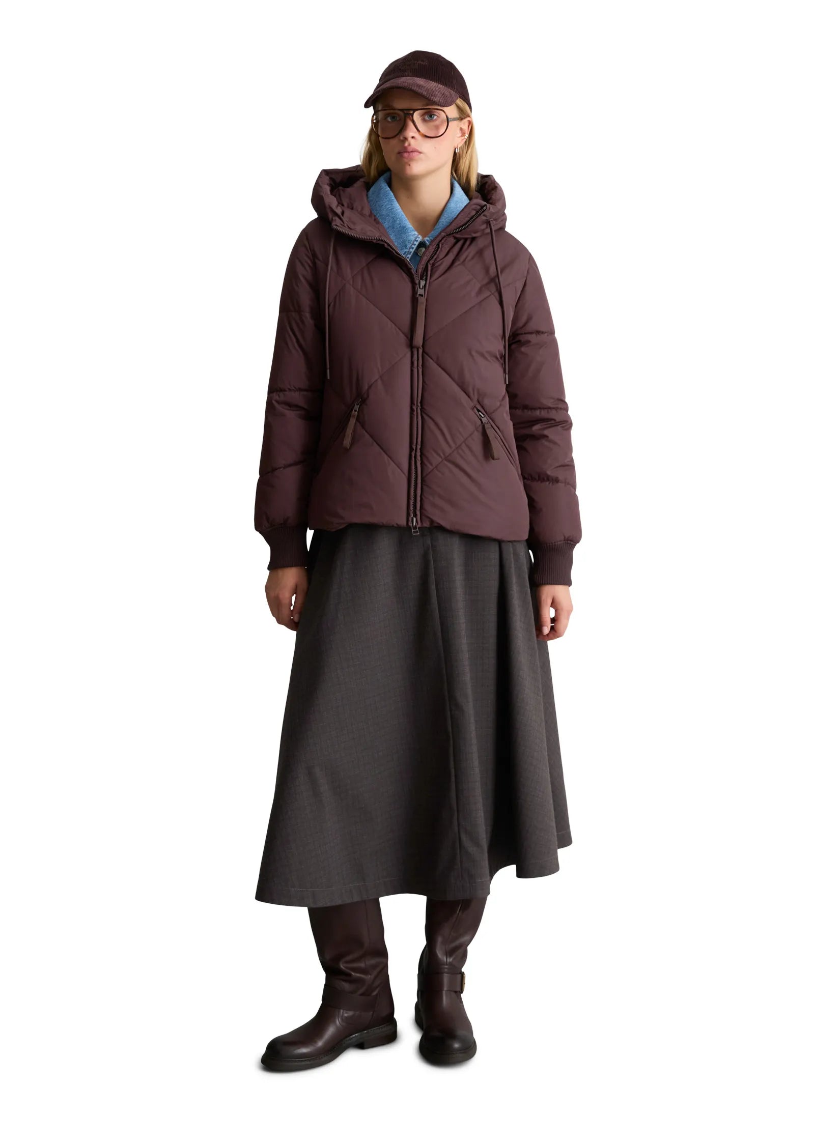 Steppjacke Relaxed Fit
