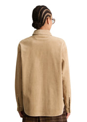 Cordbluse Relaxed-Fit