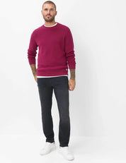 Strickpullover ROY aus Baumwollmix