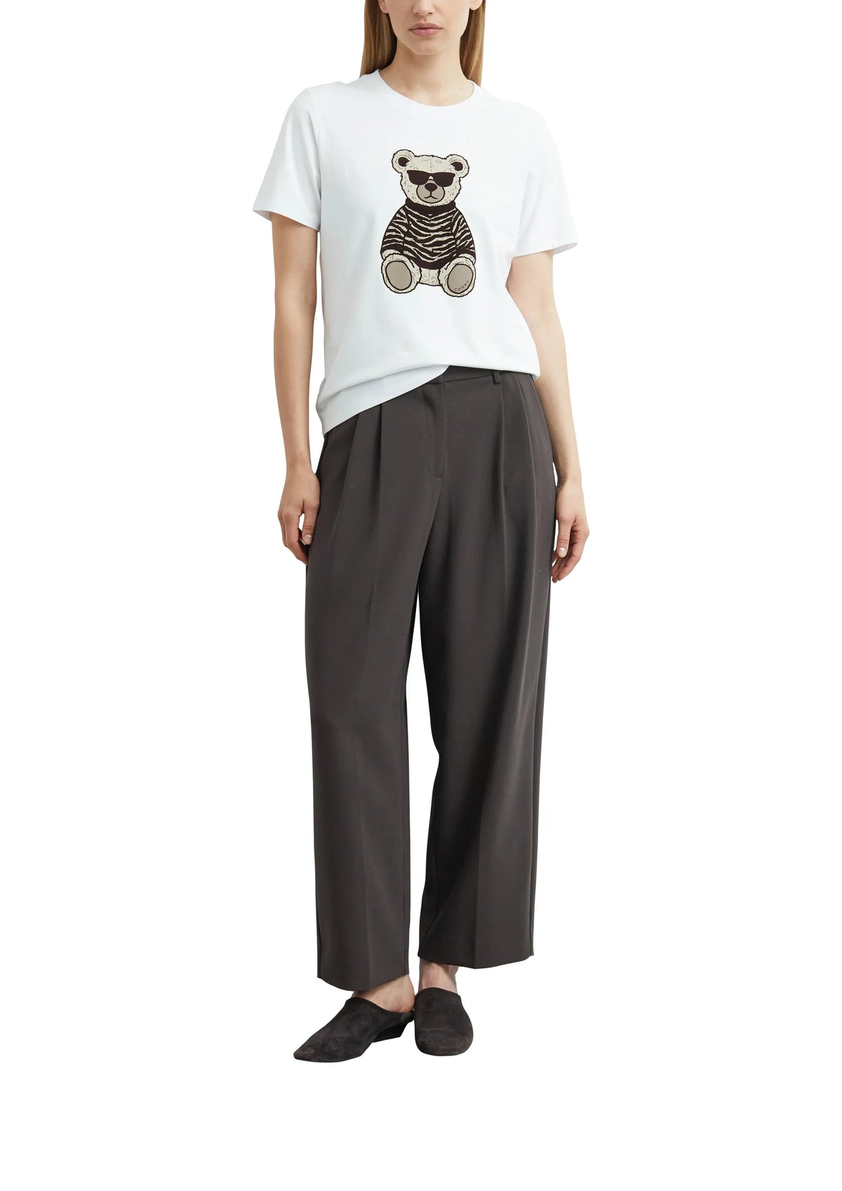 T-Shirt aus Baumwollmix
