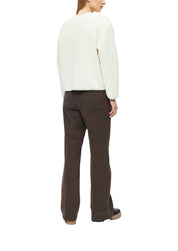 Sweatshirt Jacke mit Teddyvlies