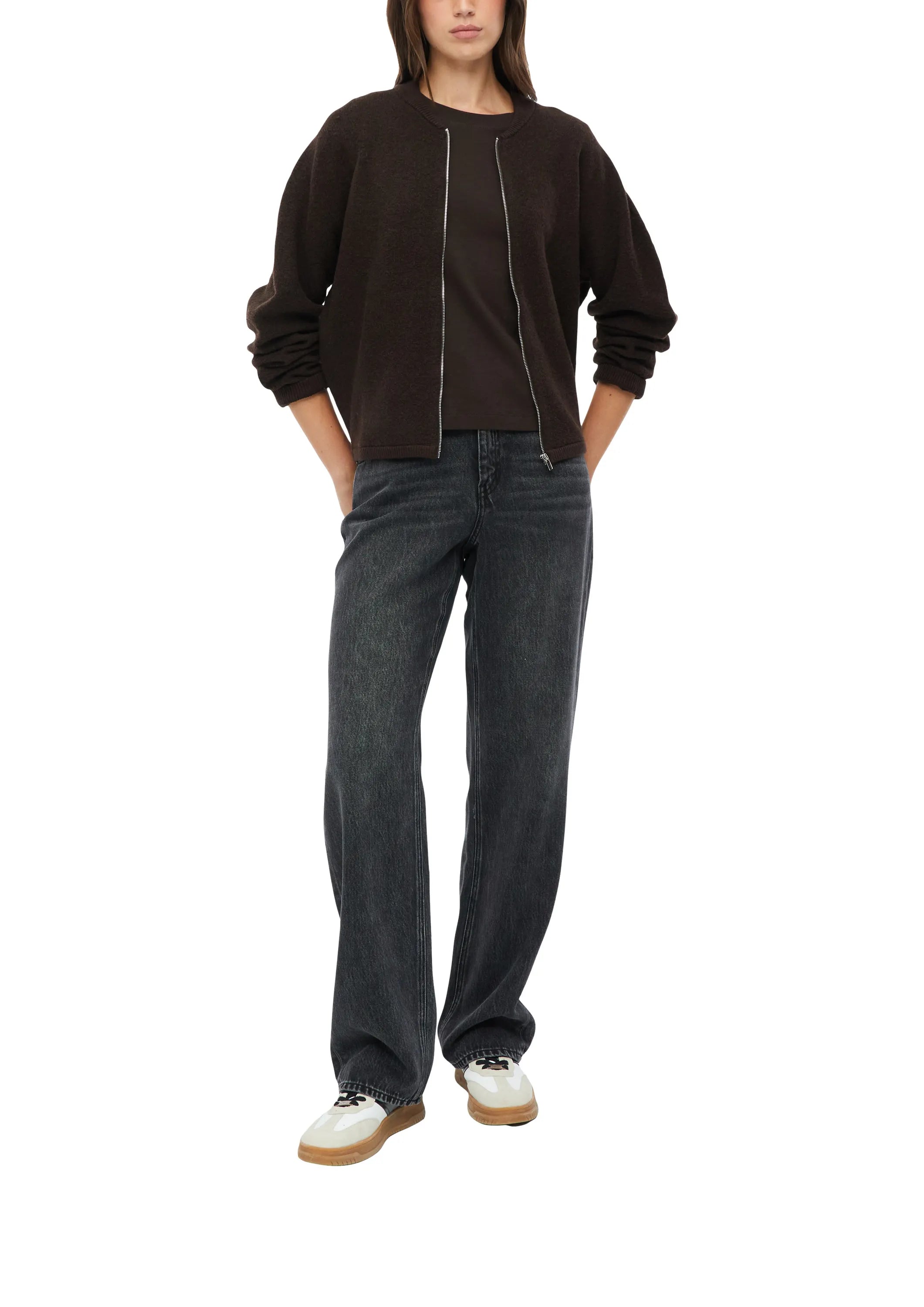 Strickjacke Relaxed Fit