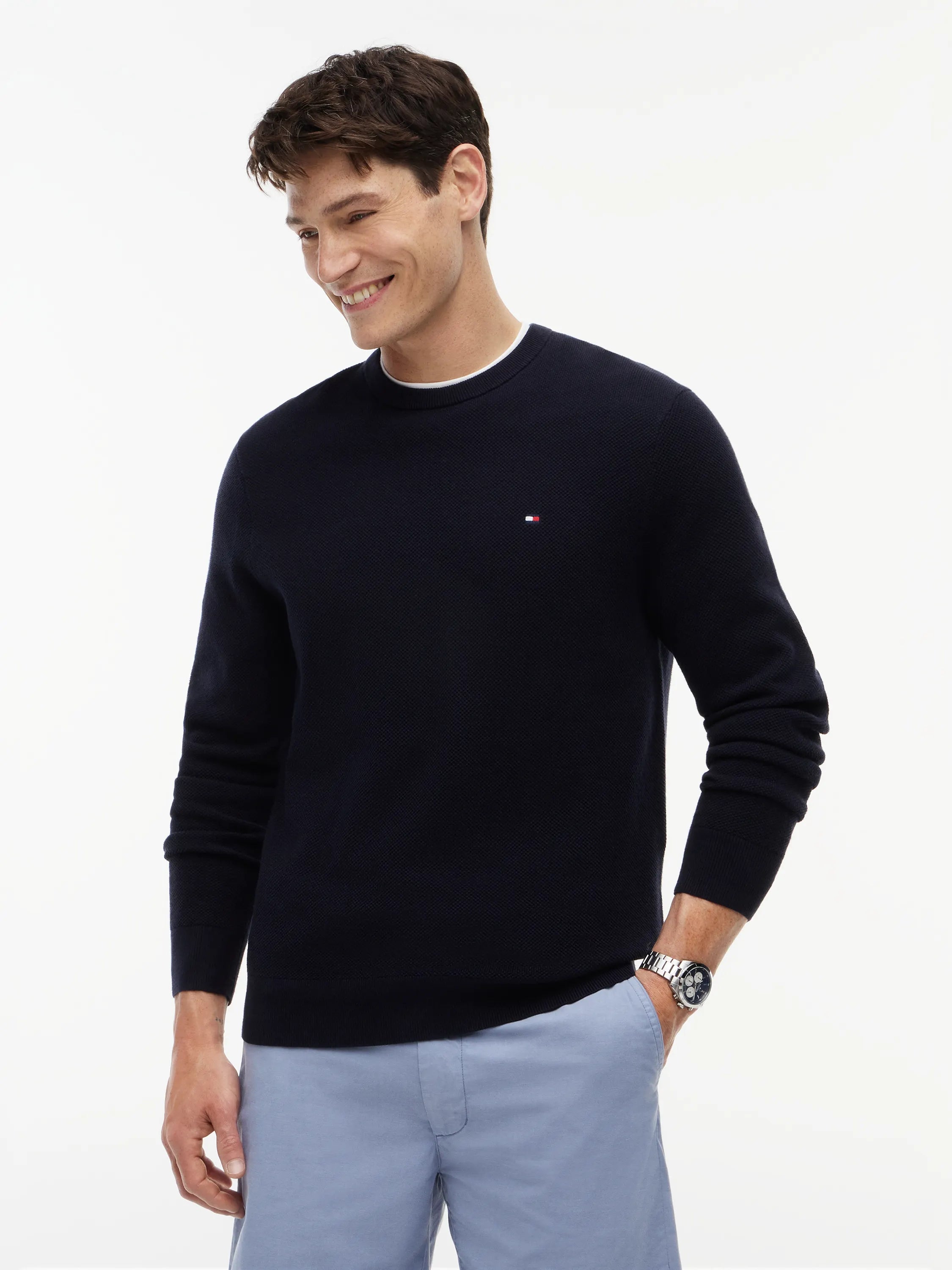 Strickpullover aus Baumwolle