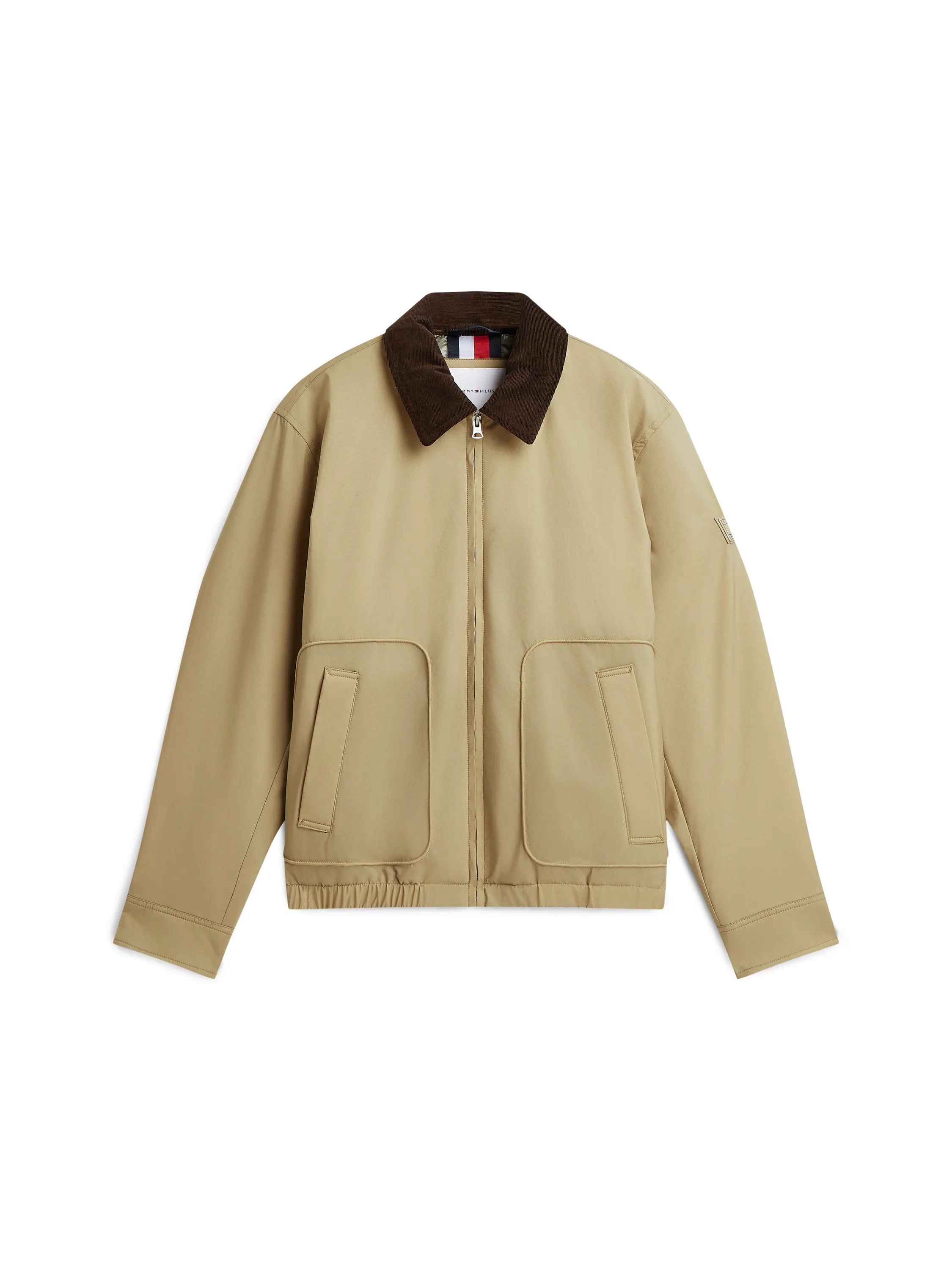 Steppjacke mit aufliegendem Kragen