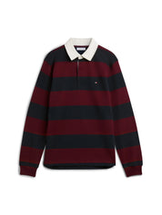 Langarmshirt aus Baumwolle gestreift