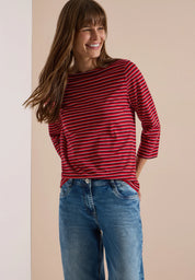 Langarmshirt gestreift