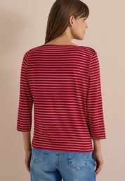 Langarmshirt gestreift