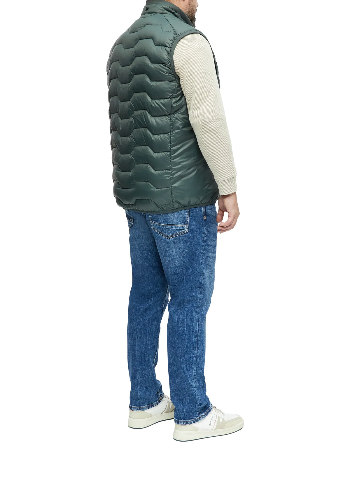 Outdoor-Weste mit Stehkragen