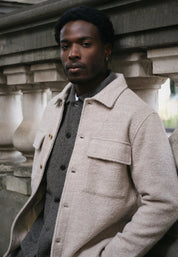 Overshirt RILEY in Teddy-Optik