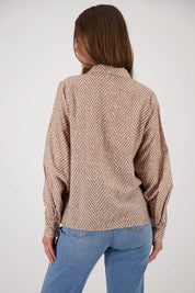 Bluse mit Strass-Steinen