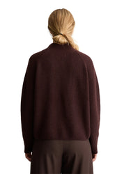 Strickpullover aus Schurwollmix