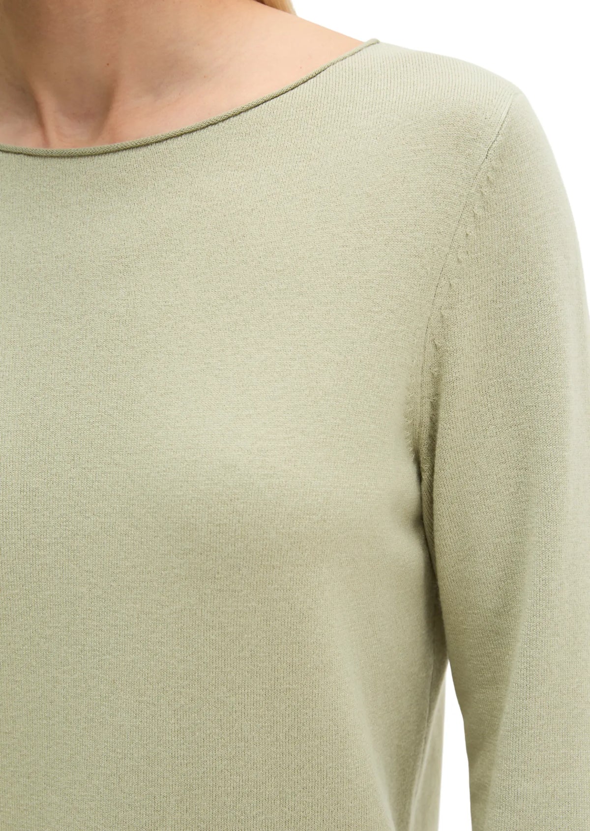 Strickpullover aus Schurwollmix