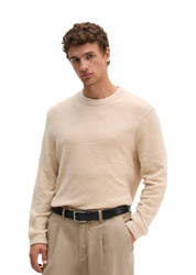 Bouclé-Strickullover Regular Fit