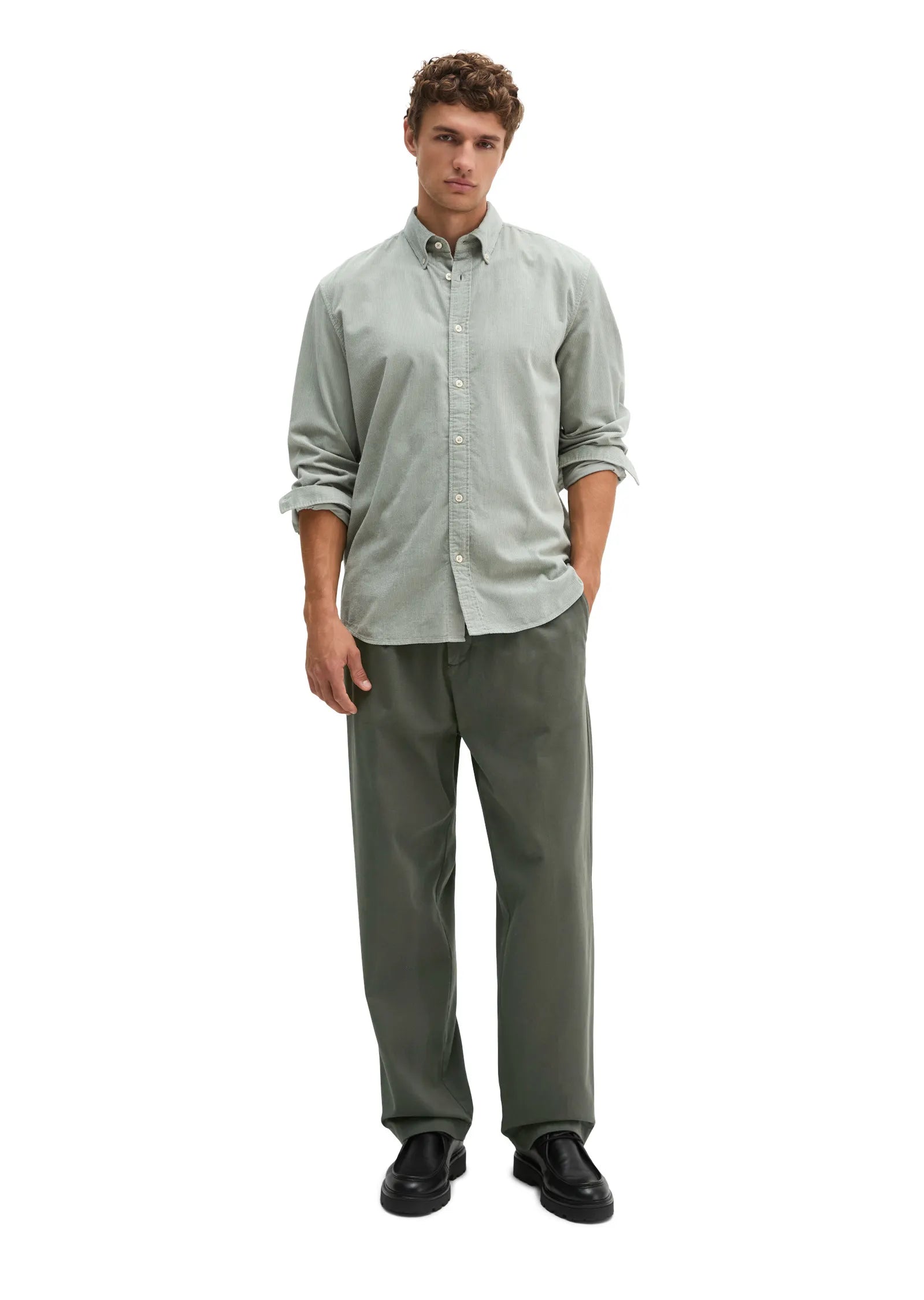 Cord-Hemd Regular Fit
