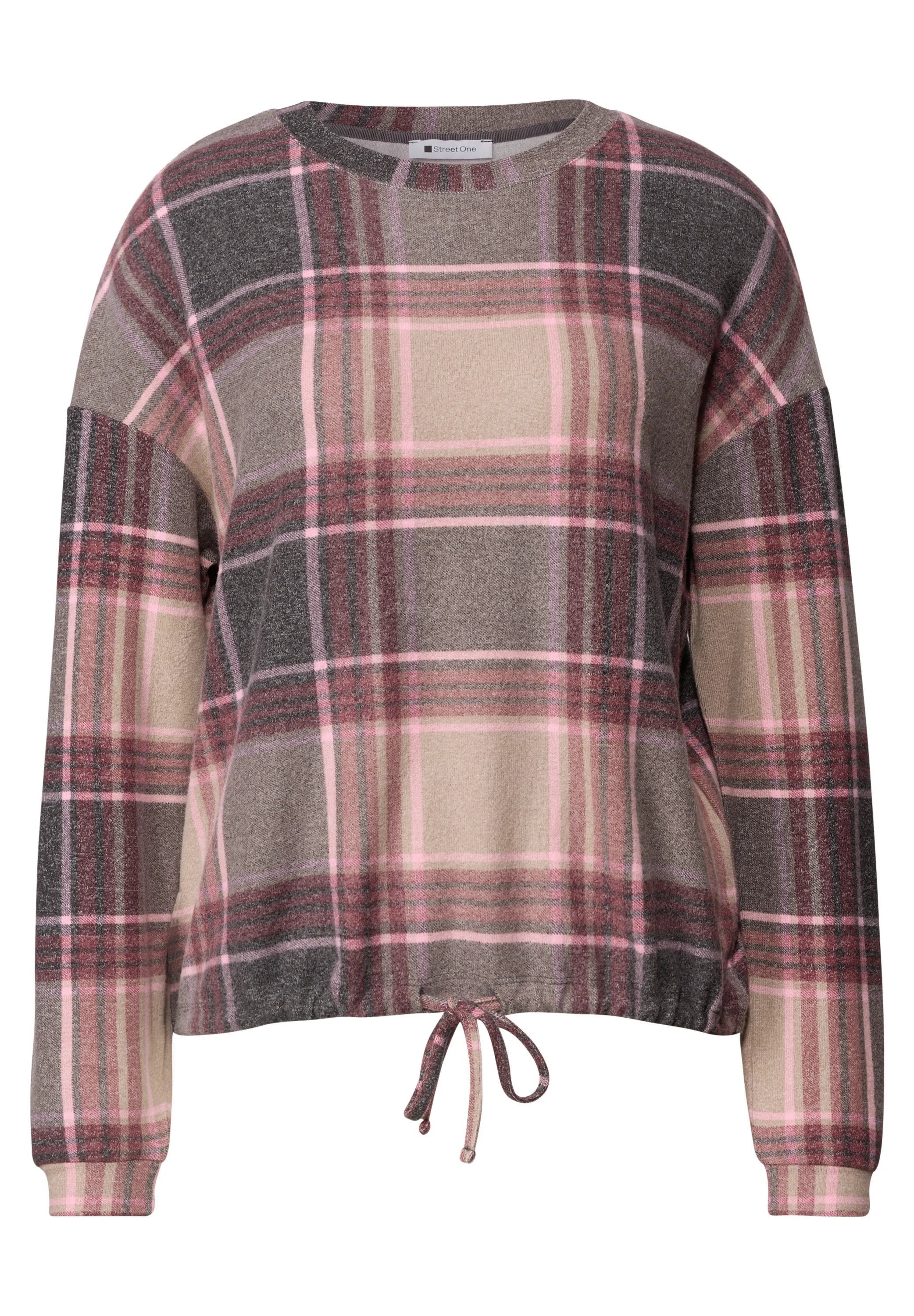 Langarmshirt aus Viskosemix