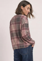 Langarmshirt aus Viskosemix