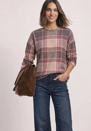 Langarmshirt aus Viskosemix