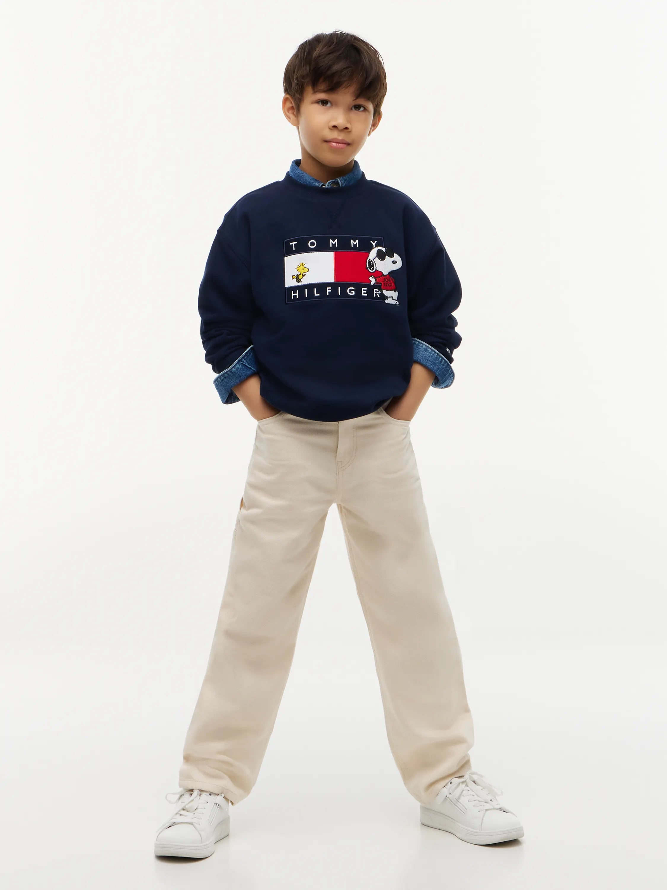 Sweatshirt PEANUTS aus Baumwolle