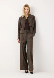 Blazer-Jacke aus Viskosemix