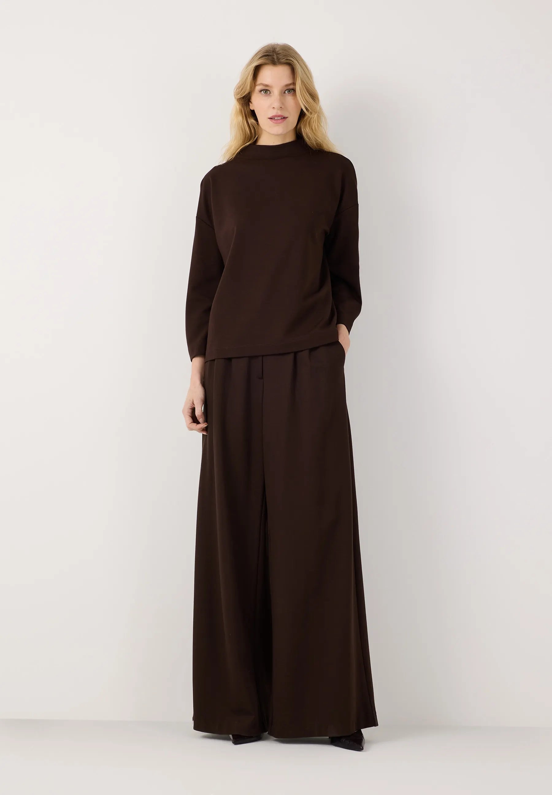 Sweatshirt mit Turtleneck