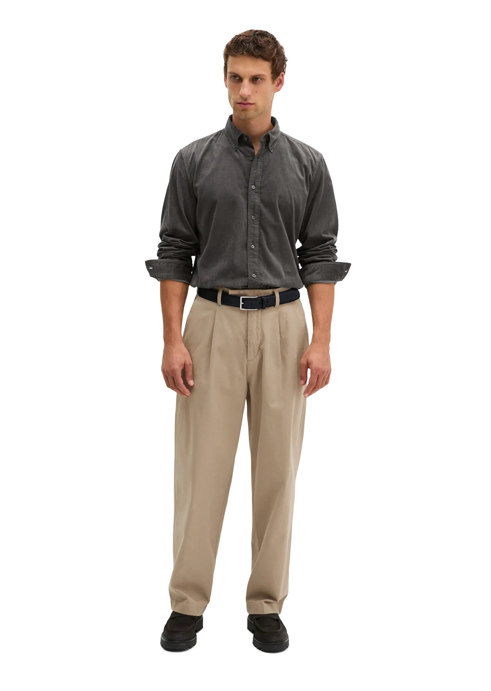 Cord-Hemd Regular Fit