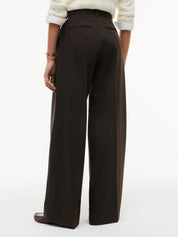 Bundfaltenhose Wide Leg