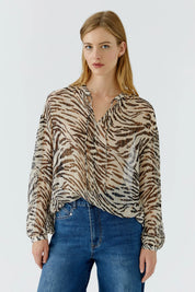 Bluse aus Viskose