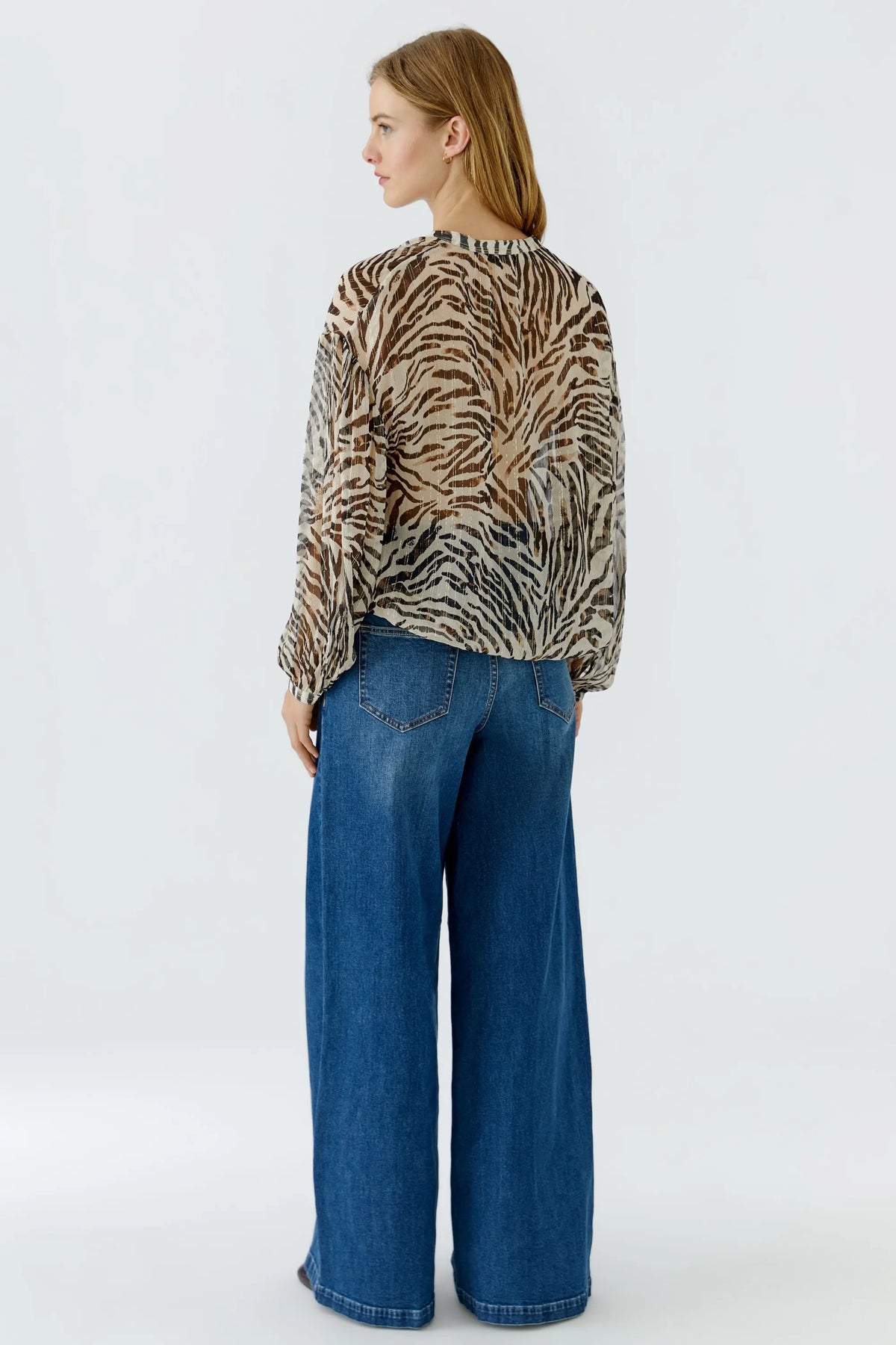 Bluse aus Viskose