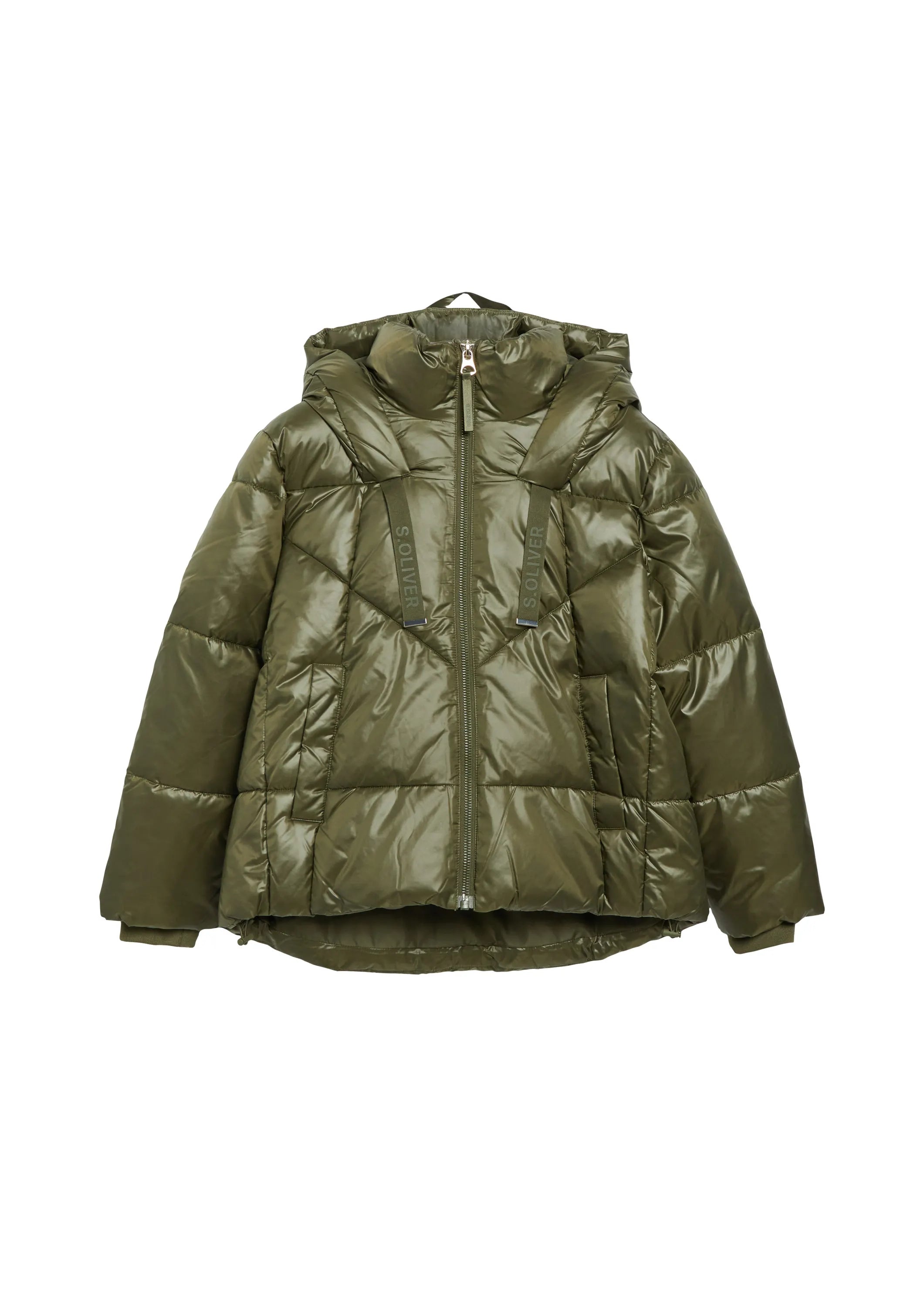 Steppjacke mit Kapuze
