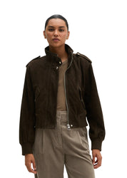 Lederblouson Regular Fit