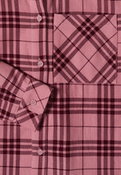 Hemdbluse kariert aus Baumwolle