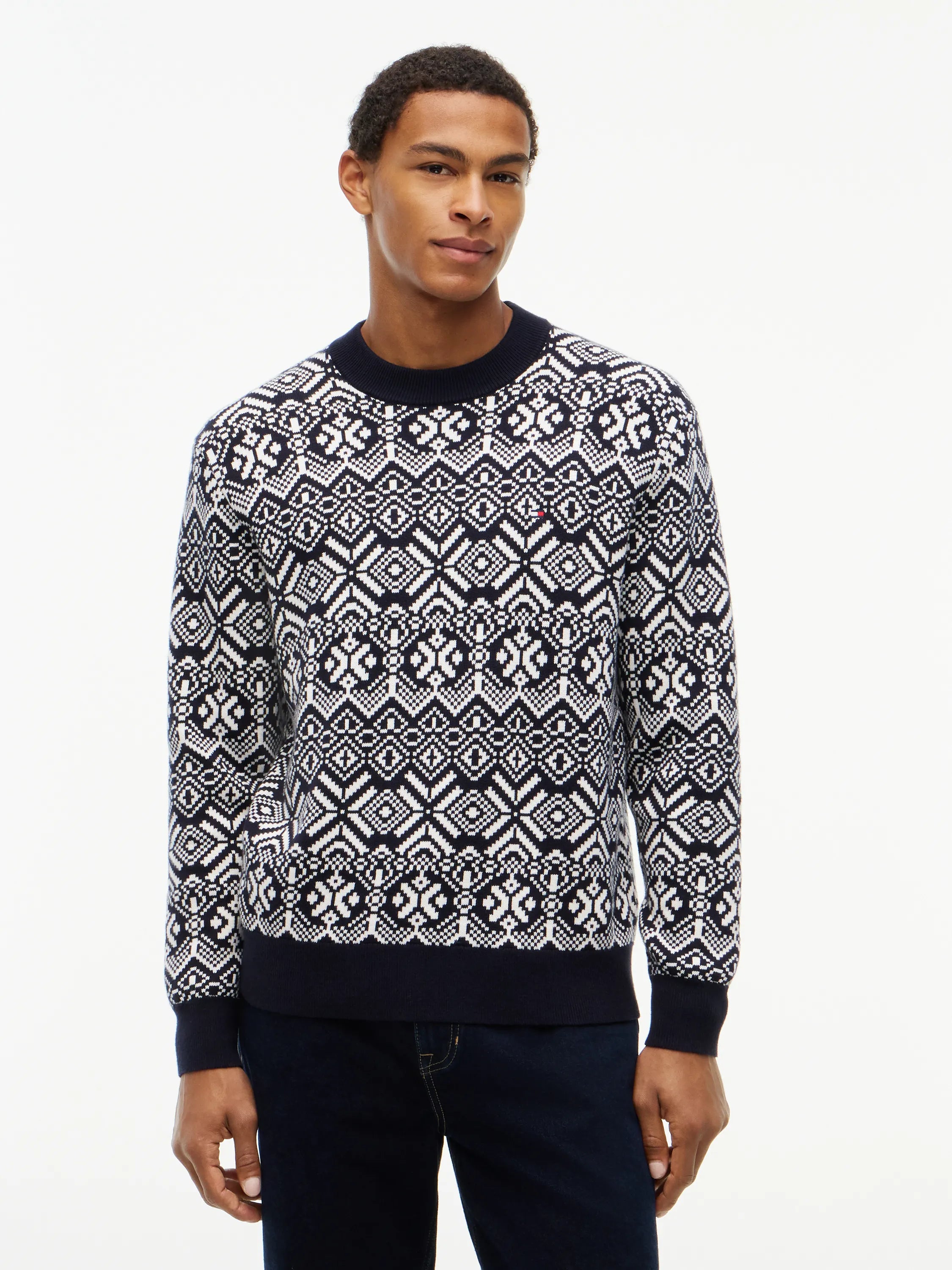 Strickpullover aus Baumwolle