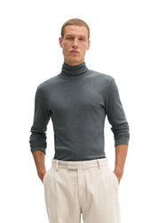 Rollkragenpullover aus Bio-Baumwolle