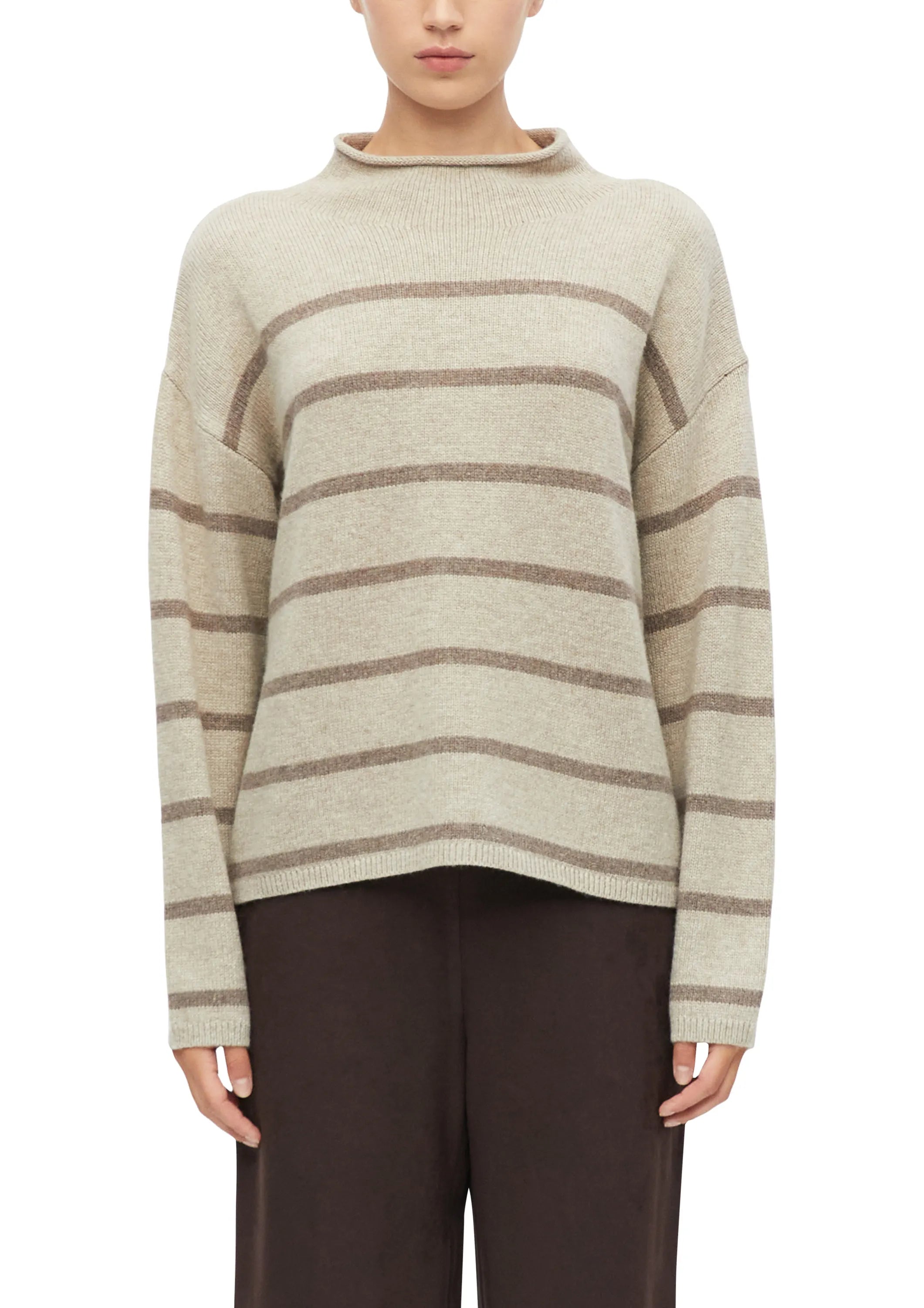 Strickpullover aus Viskosemix