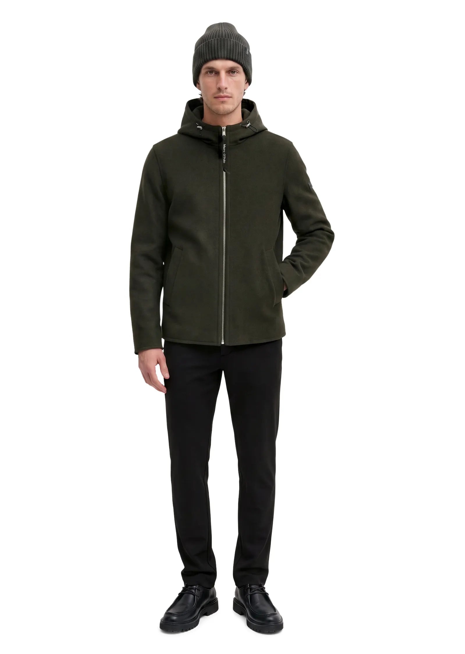 Übergangsjacke aus Wolle