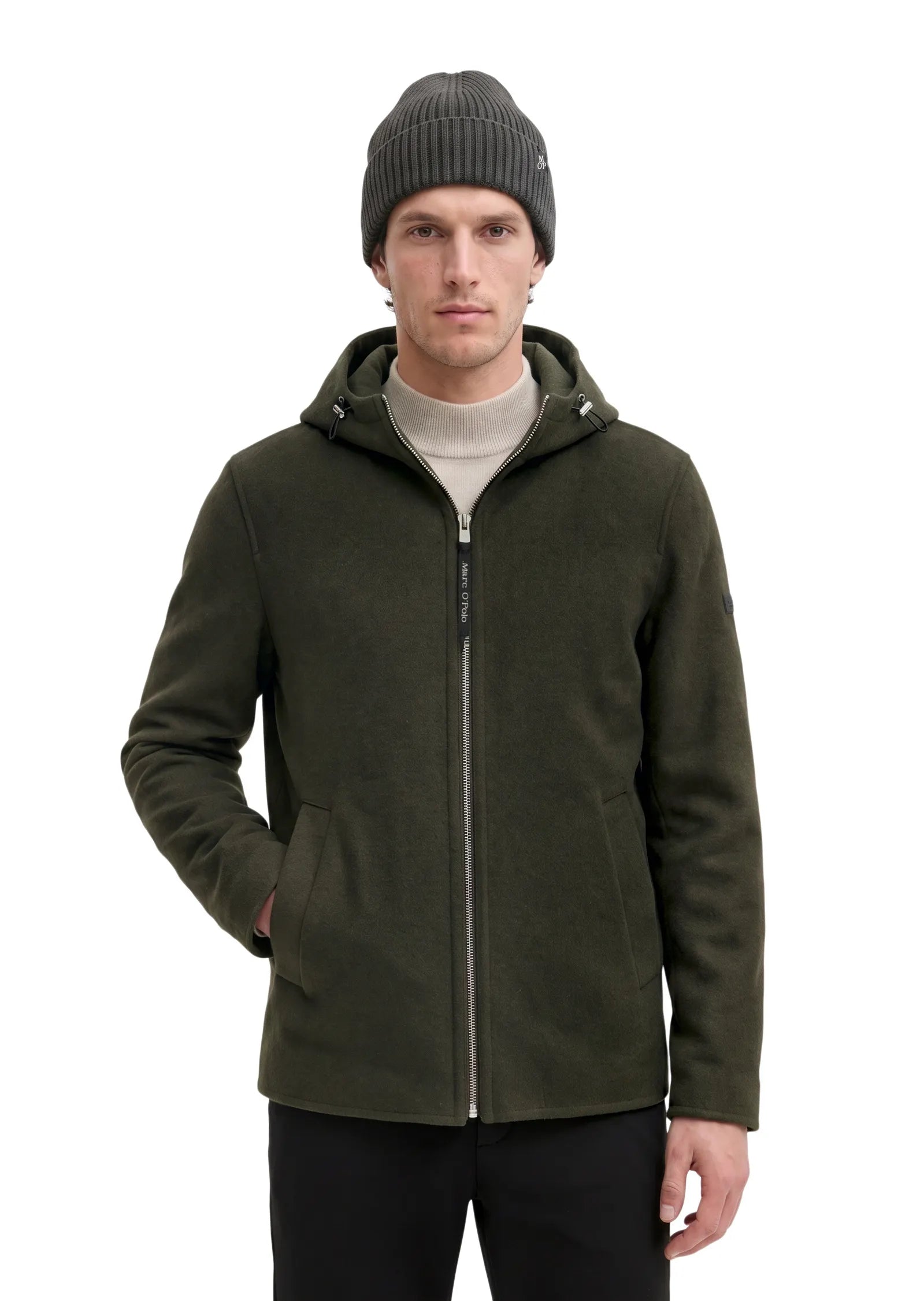 Übergangsjacke aus Wolle