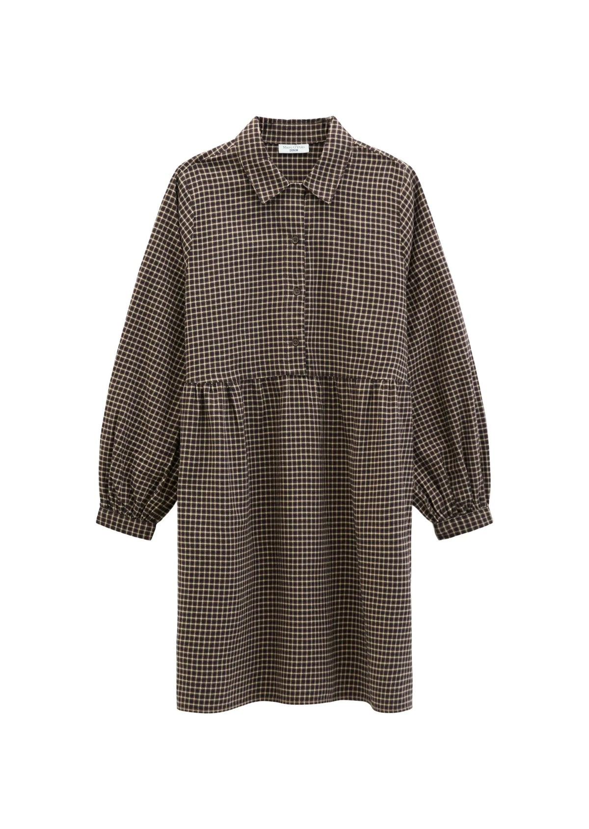 Hemdblusenkleid aus Flanell