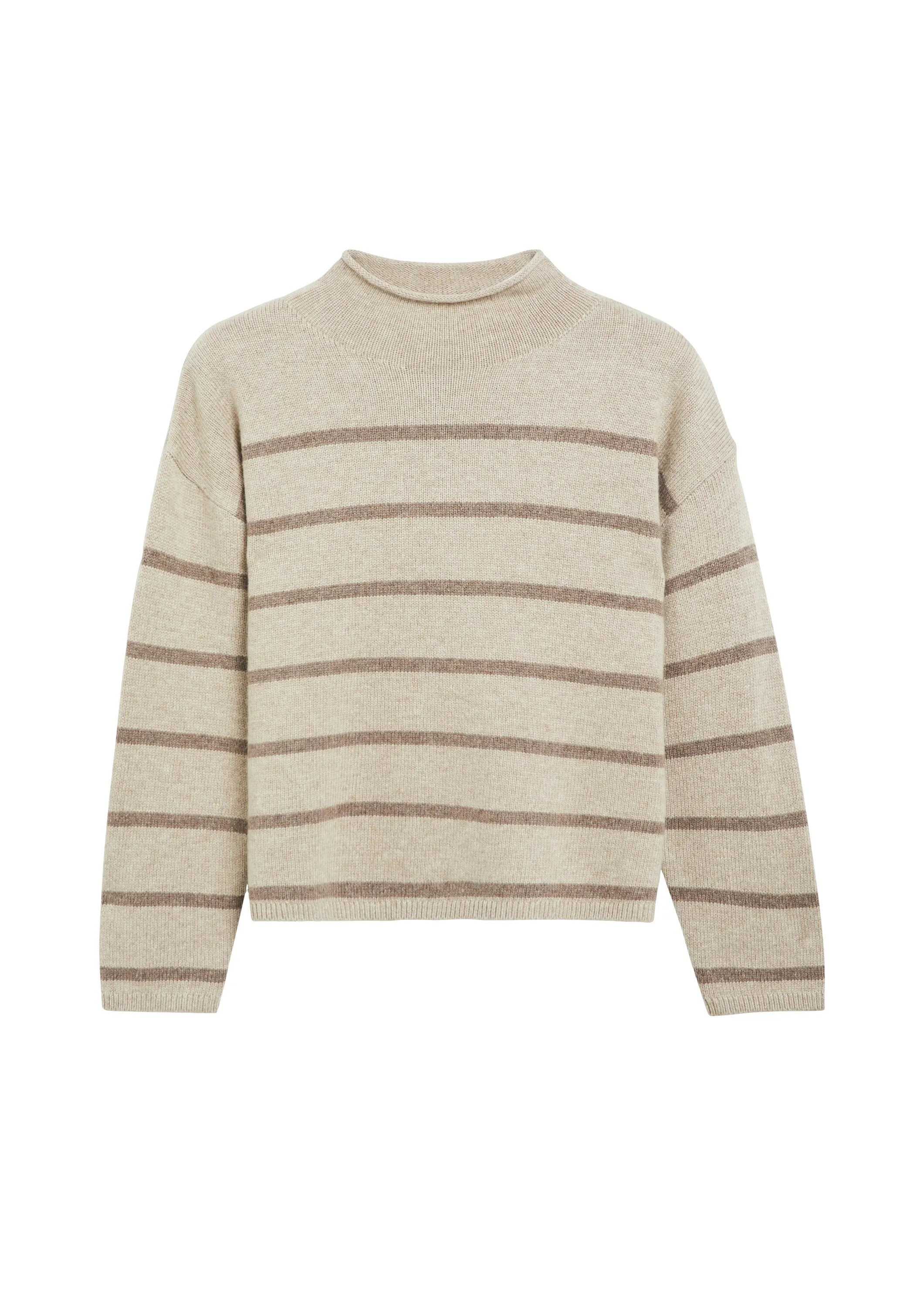 Strickpullover aus Viskosemix