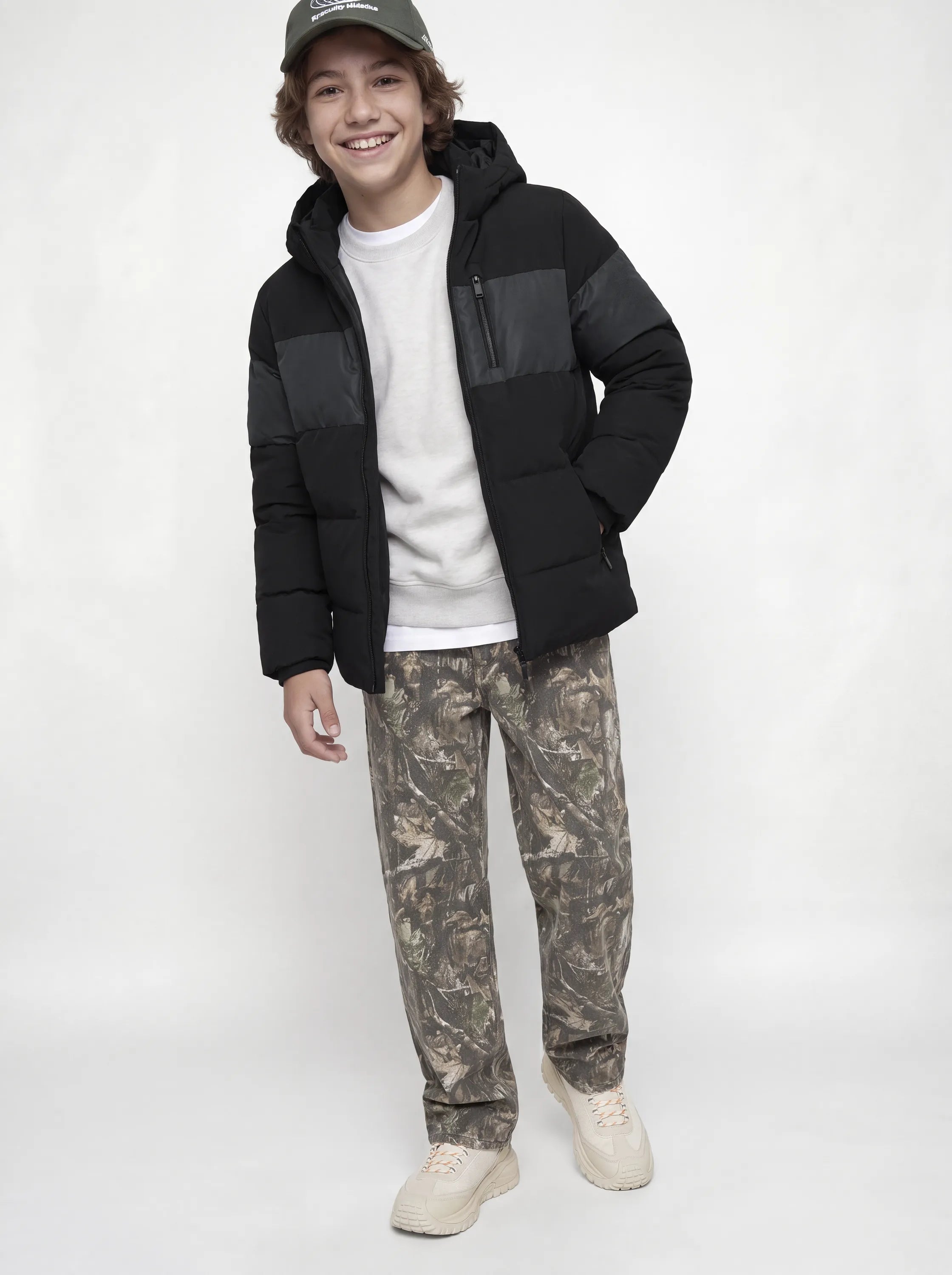 Winterjacke BECKS mit Kapuze