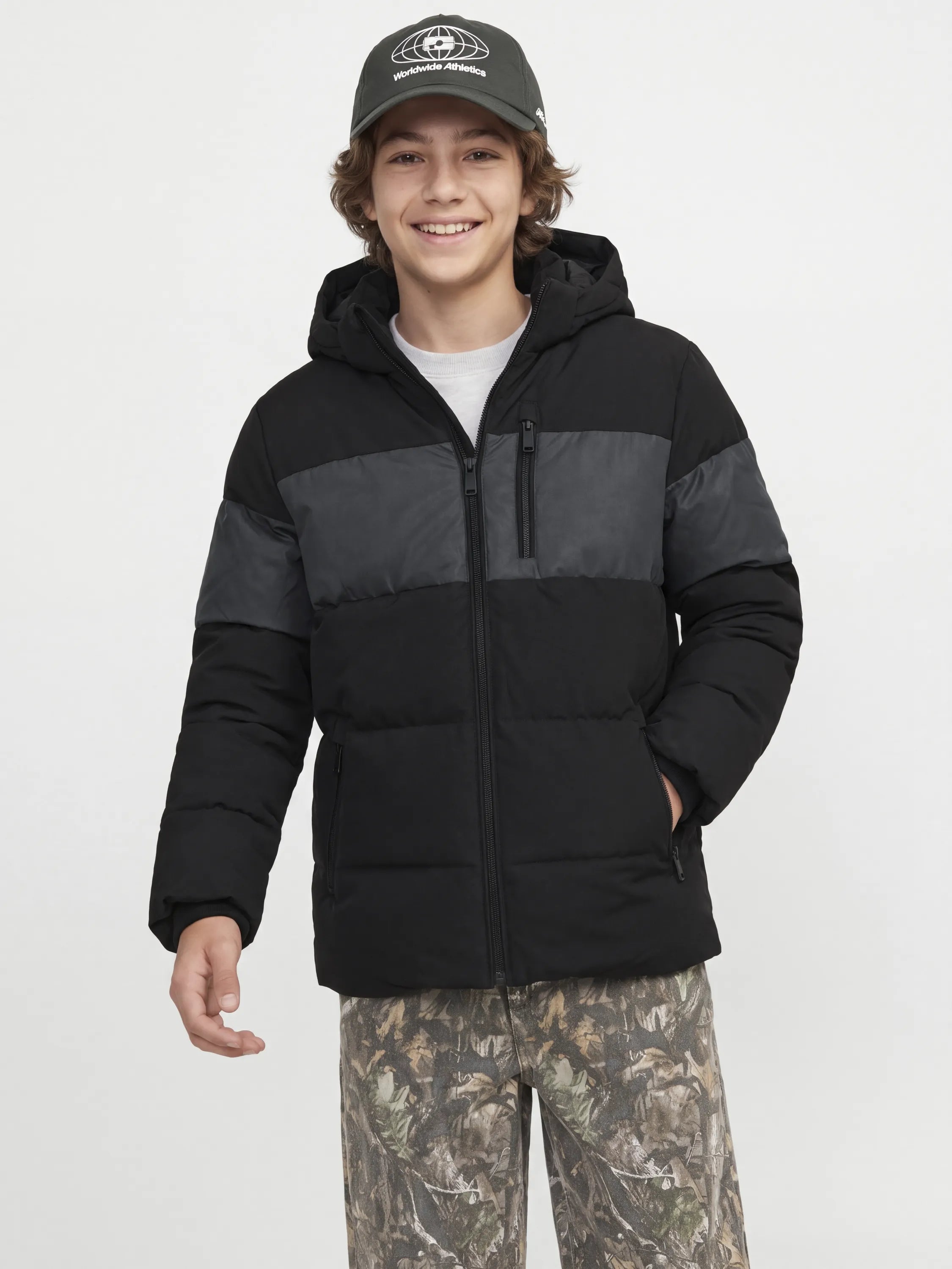Winterjacke BECKS mit Kapuze