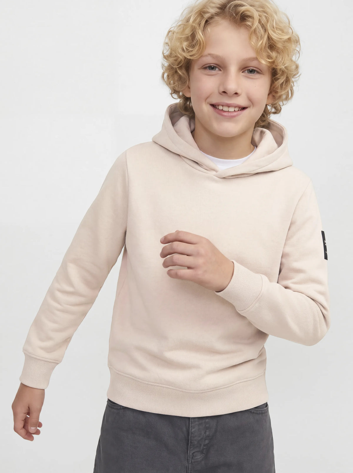Sweathoodie aus Baumwollmix