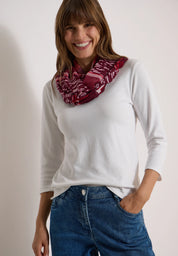 Loop-Schal im Patchwork-Print