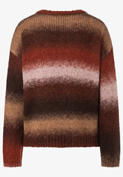 Strickpullover mit Farbverlauf