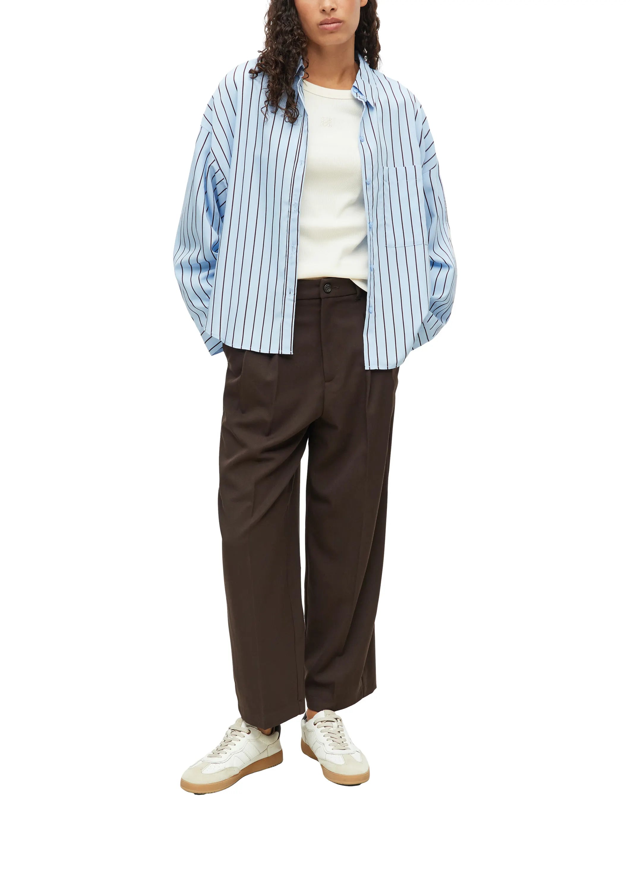 Bluse aus Viskosemix