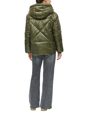Steppjacke mit Kapuze