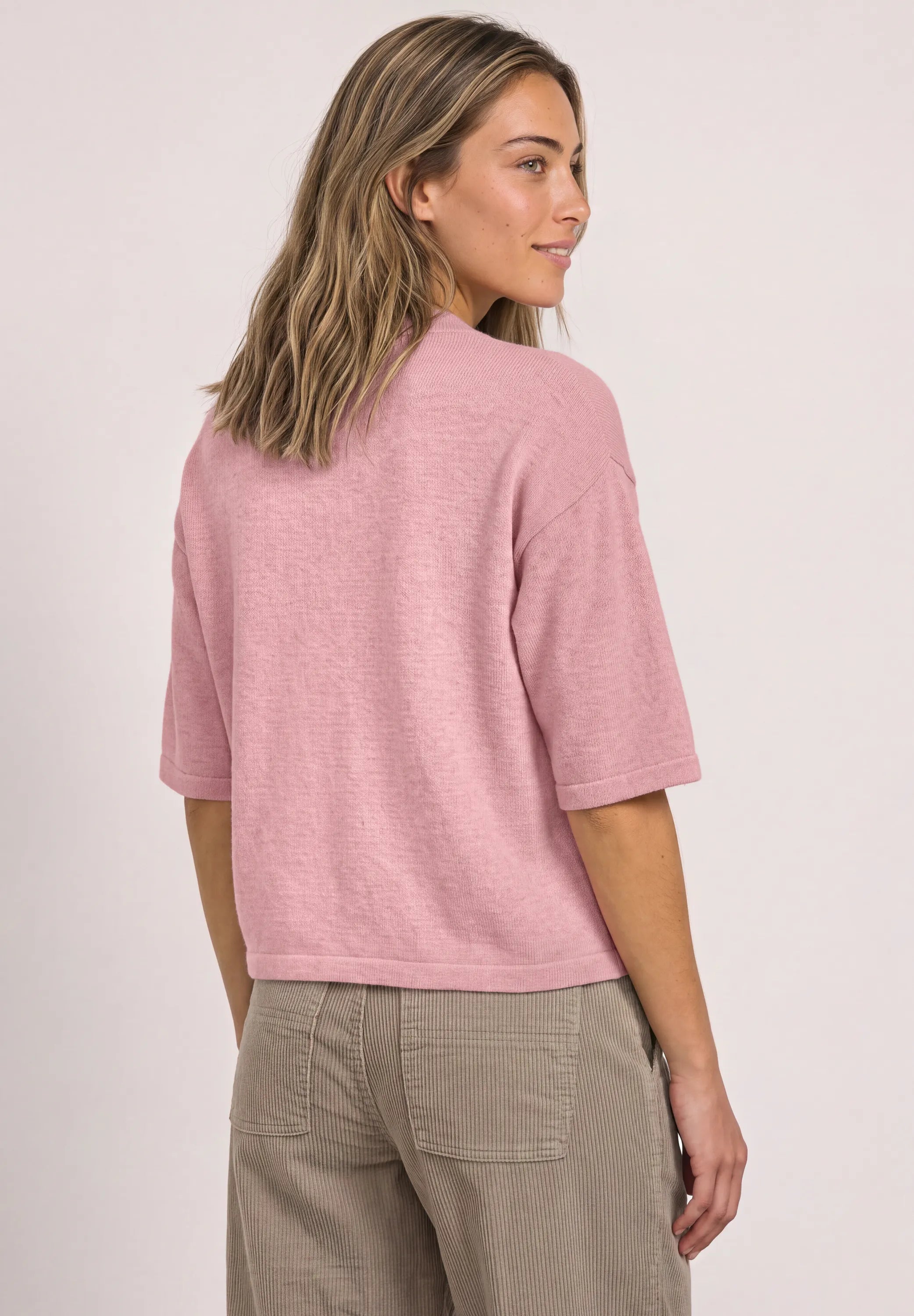 Strickshirt mit 3/4-Arm