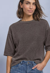 Strickshirt mit 3/4-Arm