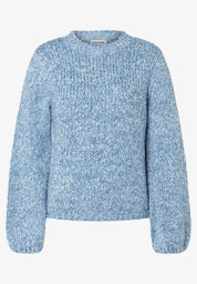 Strickpullover mit weiten Ärmeln
