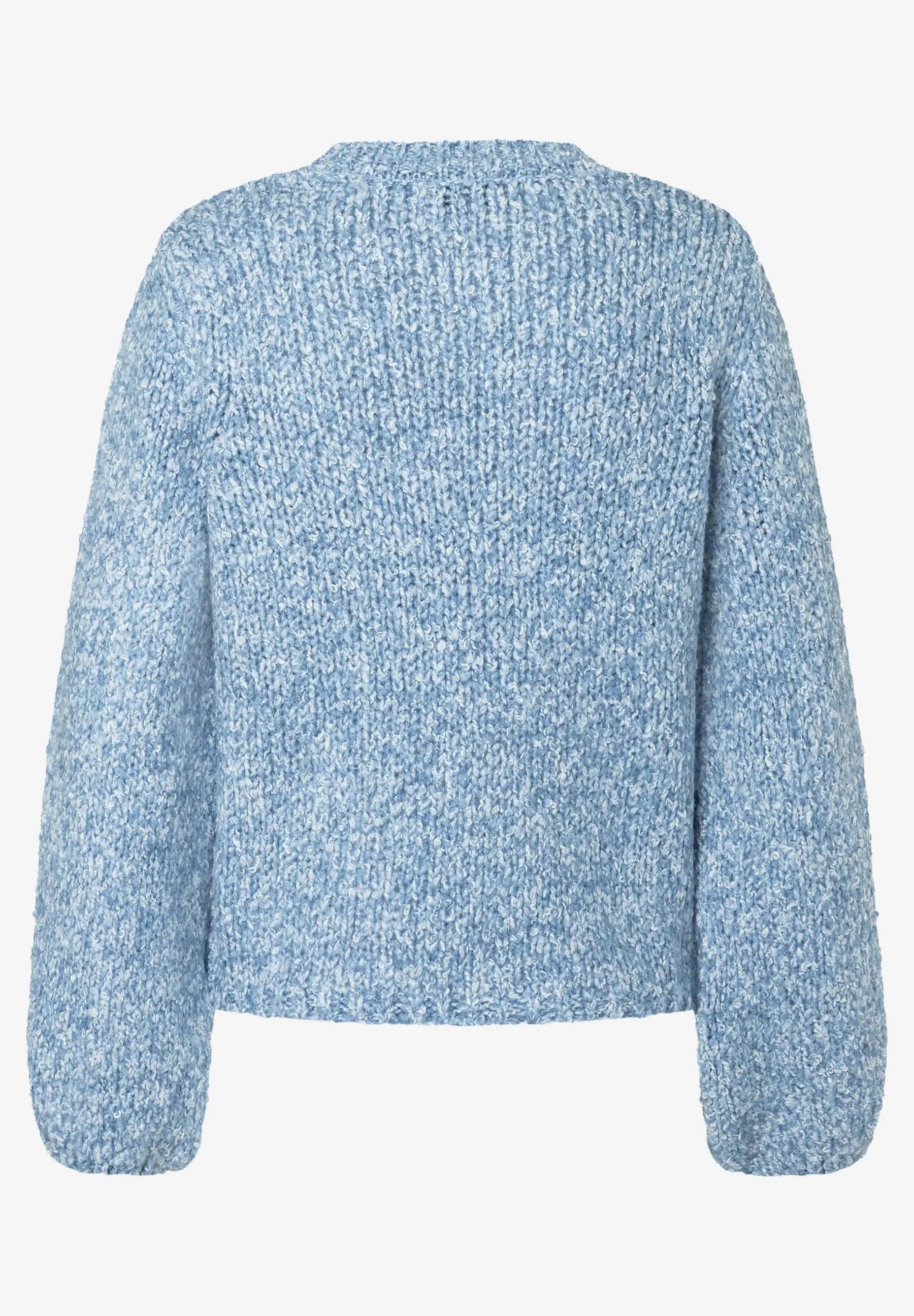 Strickpullover mit weiten Ärmeln
