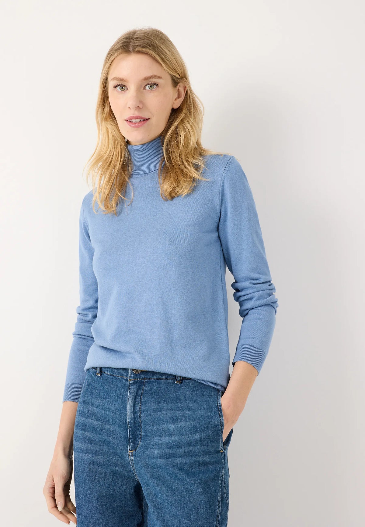 Strickpullover aus Viskosemix